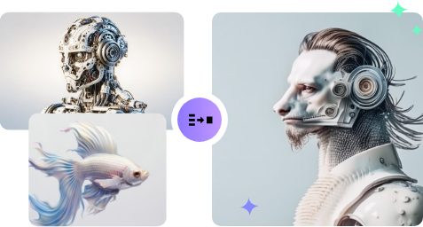 Vidmud دمج الصور بالذكاء الاصطناعي